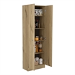 Pemberly Row 5 Shelf Multistorage Cabinet 70.8in High in Multi-Color