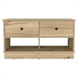 Pemberly Row Entryway Storage Bench with Shoe Shelves in Beige