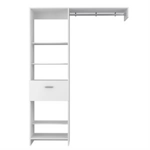 Pemberly Row Configurable Closet System 59.6in Wide in White