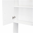 Pemberly Row 76.8in Tall Kitchen Pantry with Cabinets in White