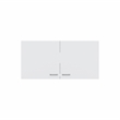 Pemberly Row Two Door Kitchen Wall Cabinet 39.3in Wide in White