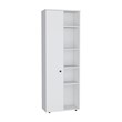 Pemberly Row Multistorage 10 Compartment Kitchen Pantry in White
