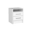 Pemberly Row 2 Piece Bedroom Set Dresser and Nightstand in Multi-Color