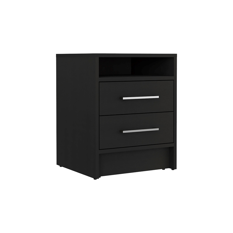 Pemberly Row 3 Piece Bedroom Set Dresser and 2 Nightstands in Multi-Color
