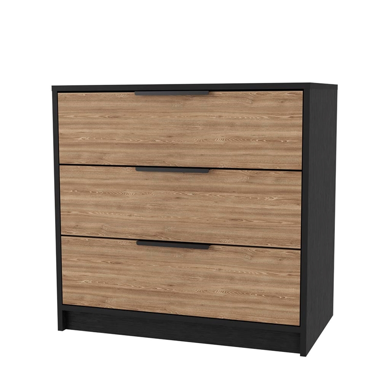 Pemberly Row 2 Piece Bedroom Set Dresser and Nightstand in Multi-Color