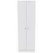 Pemberly Row 2 Piece Kitchen Set Utility Sink and Pantry in White