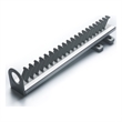 Pemberly Row Pull Out Closet Tie and Belt Rack 21 Hooks in Gray