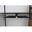 Pemberly Row Pull Out Steel Closet Trousers Rack 18 Arms in Black