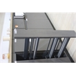 Pemberly Row 3 Tier Pull Out Kitchen Spice Rack Organizer in Gray