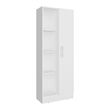 Pemberly Row Tall Multistorage Pantry Storage Cabinet in White
