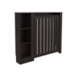 Pemberly Row Radiator Cover Cabinet with 3 Shelves 48in in Brown