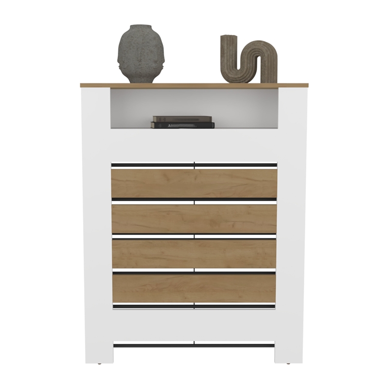 Pemberly Row Radiator Cover Cabinet with Slatted Panel 48in in Beige