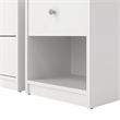 Pemberly Row White 3-Piece Bedroom Set in Engineered Wood