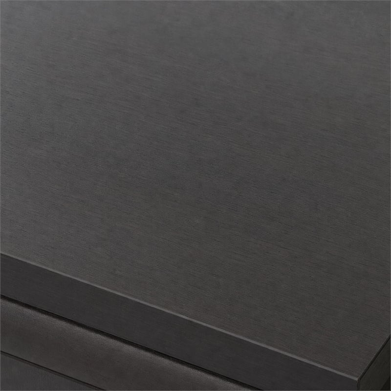 Pemberly Row Table and Stool Set with Hidden Storage in Dark Brown