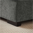 Pemberly Row Modular Sectional Sofa with Left-Facing Chaise in Dark Gray
