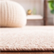 Pemberly Row 4' x 6' Oval Hand Woven Polypropylene Rug in Beige and Ivory