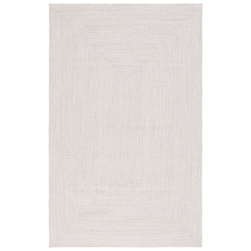 Pemberly Row Hand-Woven Rug in Polypropylene Ivory/Light Gray 2' x 3'
