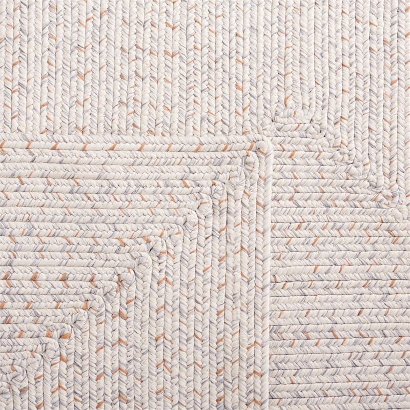 Pemberly Row Hand-Woven Rug in Polypropylene Ivory/Light Gray 2'-3