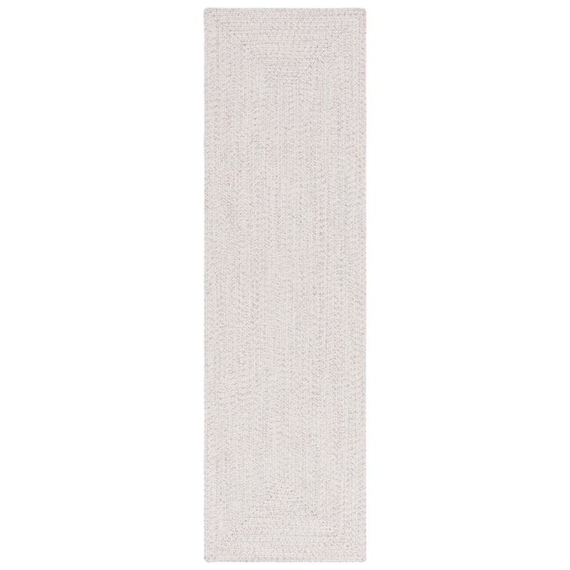 Pemberly Row Hand-Woven Rug in Polypropylene Ivory/Light Gray 2'-3