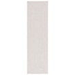 Pemberly Row Hand-Woven Rug in Polypropylene Ivory/Light Gray 2'-3