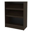 Pemberly Row 3-Tier Open Shoe Rack with Storage in Wengue