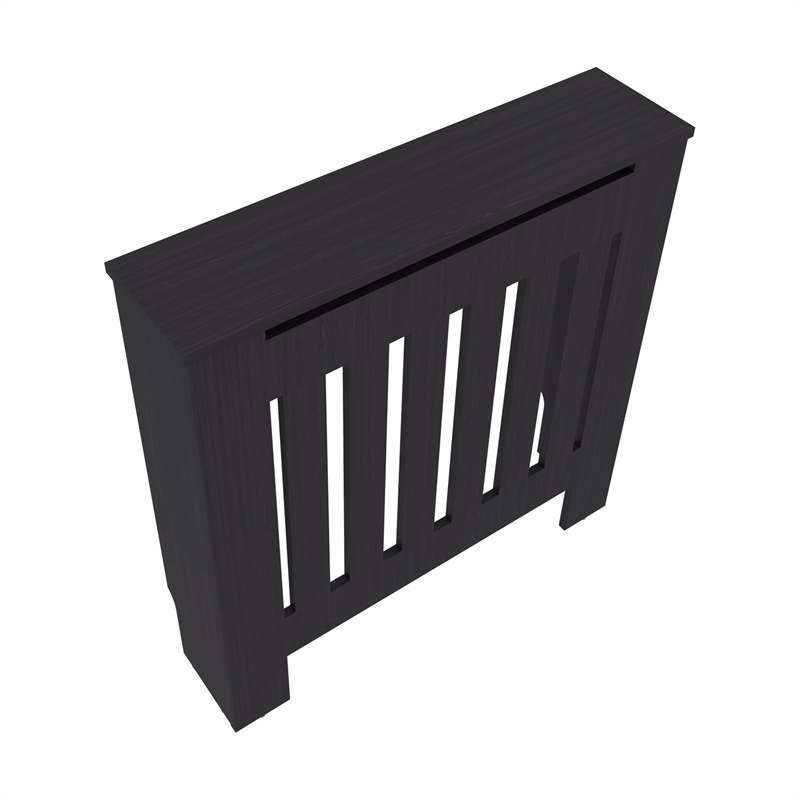 Pemberly Row Radiator Cover with Storage in Wengue Particle Board 32.2 in H