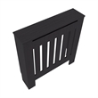 Pemberly Row Radiator Cover with Storage in Wengue Particle Board 32.2 in H