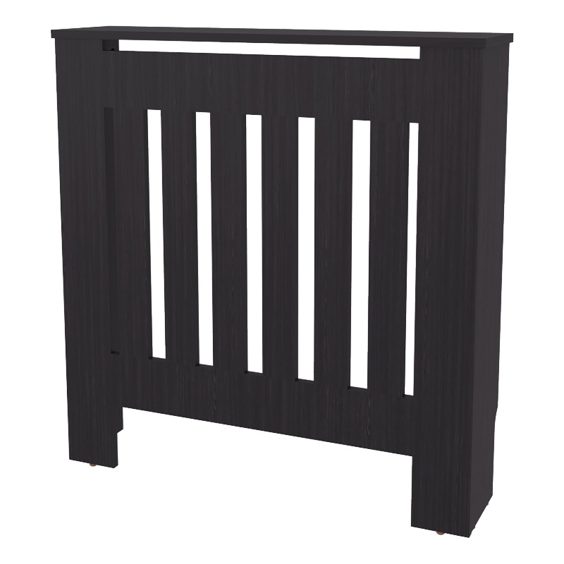 Pemberly Row Radiator Cover with Storage in Wengue Particle Board 32.2 in H