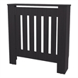 Pemberly Row Radiator Cover with Storage in Wengue Particle Board 32.2 in H