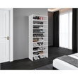 Pemberly Row Multi-Tier Shoe Rack Engineered Wood 67.8