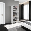 Pemberly Row Multi-Tier Shoe Rack Engineered Wood 67.8