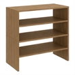 Pemberly Row Multi-Tier Shoe Rack Engineered Wood Compact 27.2