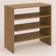 Pemberly Row Multi-Tier Shoe Rack Engineered Wood Compact 27.2