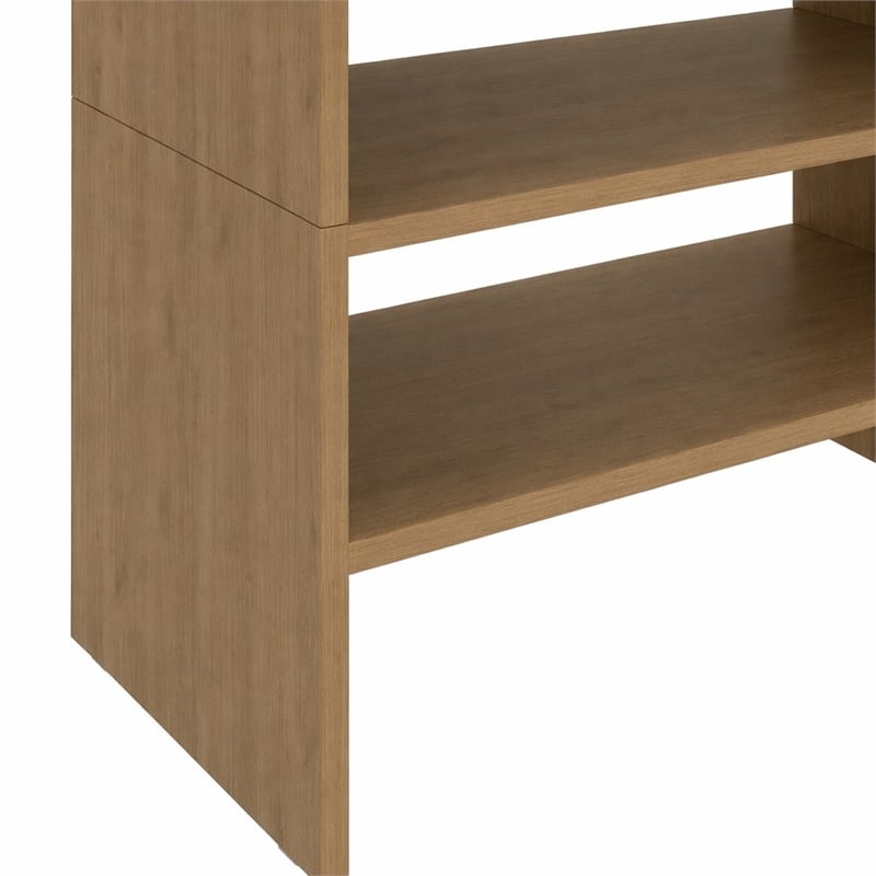 Pemberly Row Multi-Tier Shoe Rack Engineered Wood Compact 27.2