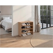 Pemberly Row Multi-Tier Shoe Rack Engineered Wood Compact 27.2