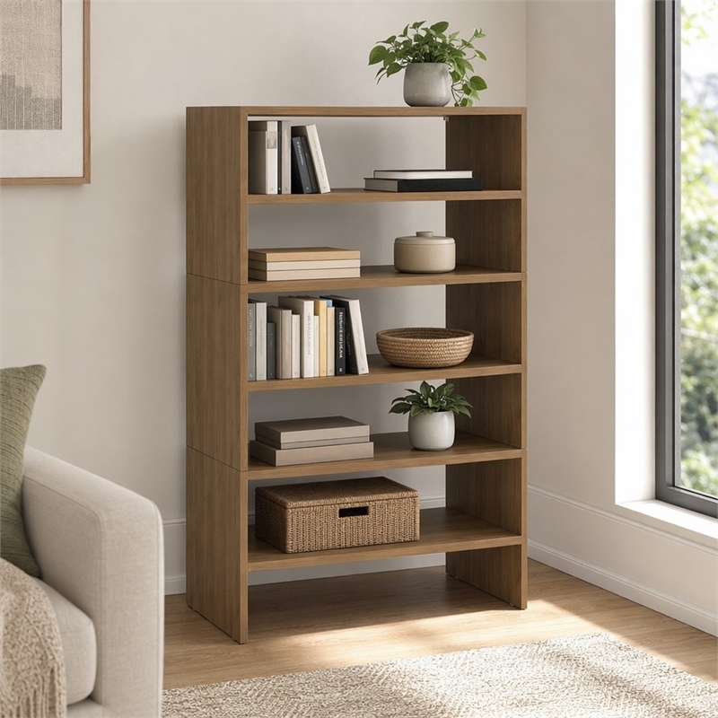 Pemberly Row Houston Multi-Tier Shoe Rack Engineered Wood 40.7