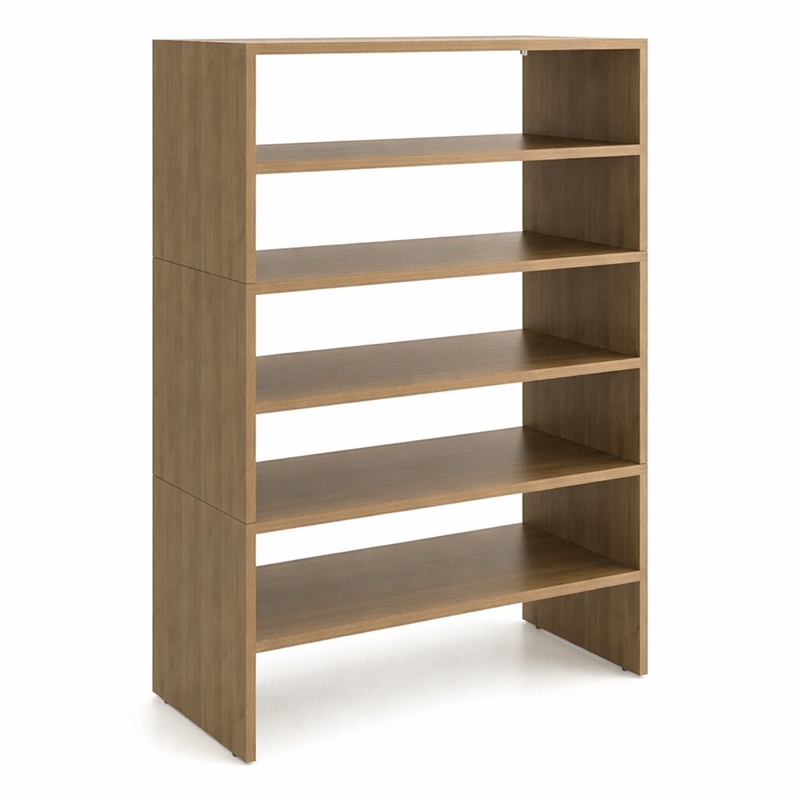 Pemberly Row Houston Multi-Tier Shoe Rack Engineered Wood 40.7