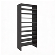 Pemberly Row Omeo Shoe Rack with Open Shelves in Engineered Wood