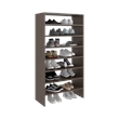 Pemberly Row Sahara Modern Shoe Rack in Engineered Wood