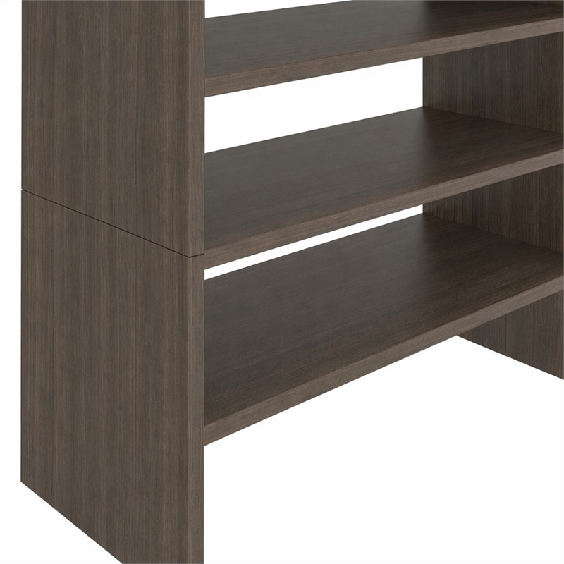 Pemberly Row Sahara Modern Shoe Rack in Engineered Wood