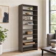 Pemberly Row Omeo Shoe Rack Open Shelves in Engineered Wood 67.8