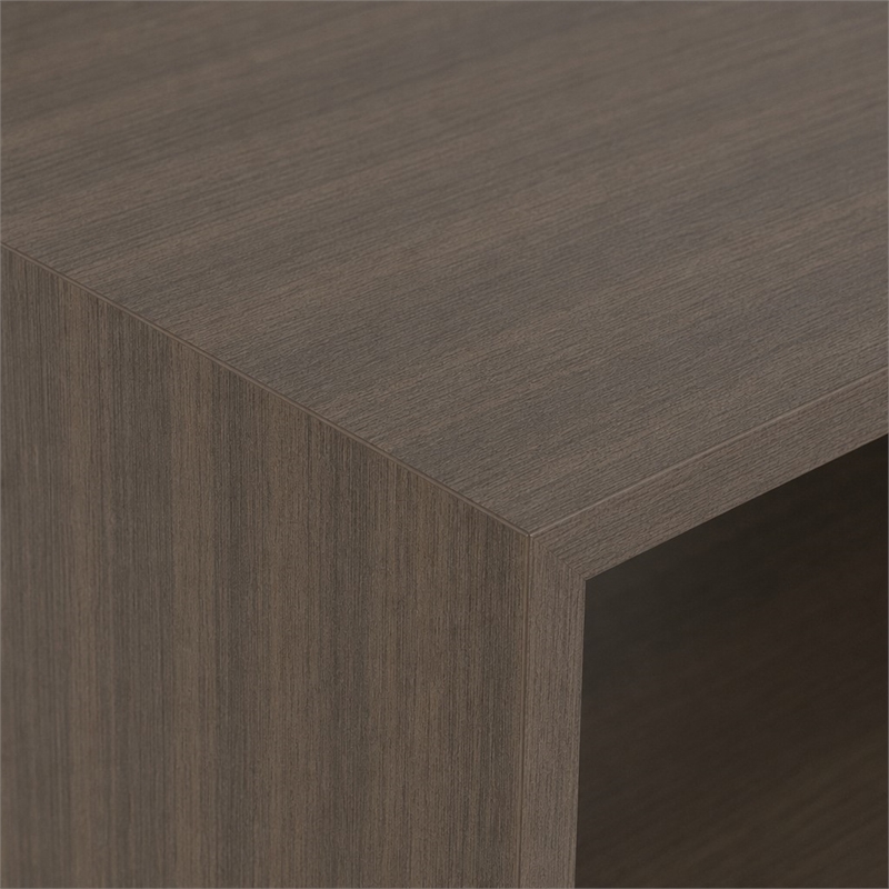 Pemberly Row Omeo Shoe Rack Open Shelves in Engineered Wood 67.8