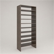 Pemberly Row Omeo Shoe Rack Open Shelves in Engineered Wood 67.8