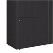 Pemberly Row Modern Wardrobe with Minimalist Design for Bedrooms Wenge