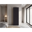Pemberly Row Modern Wardrobe with Minimalist Design for Bedrooms Wenge