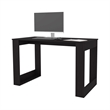 Pemberly Row Desk 47.2 in Engineered Wood Scratch-Resistant Wengue
