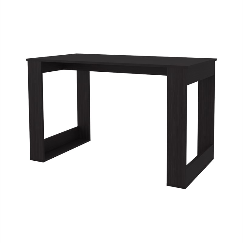 Pemberly Row Desk 47.2 in Engineered Wood Scratch-Resistant Wengue
