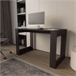 Pemberly Row Desk 47.2 in Engineered Wood Scratch-Resistant Wengue