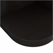 Pemberly Row Valdez Medicine Cabinet with Mirror and Shelves in Black