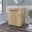 Pemberly Row Selma Freestanding Vanity Cabinet Engineered Wood Light Oak